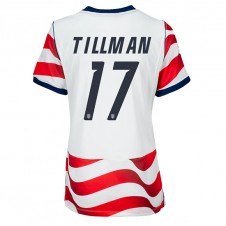 Forente stater Malik Tillman #17 Hjemmedrakt Kvinner VM 2026 Kortermet